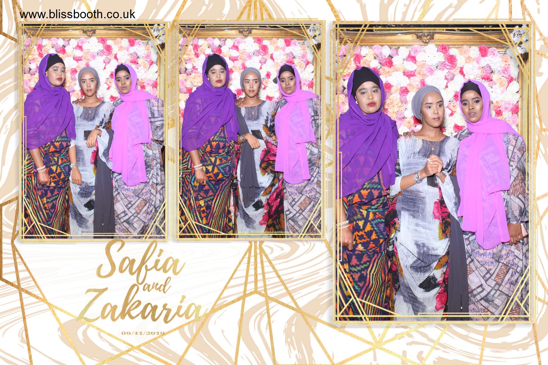 Safia & Zakaria | View more photos from the event at gallery.blissbooth.co.uk/u/BlissBooth/Safia-Zakaria